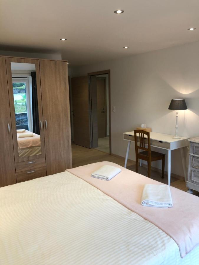Pegasus I - 2 Chambres De Luxe, Cuisine, Salon, 2 Terrasses Et Sauna Vielsalm Exteriör bild